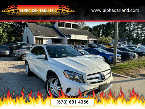 2016 Mercedes-Benz GLA for sale at Alpha Car Land LLC in Snellville GA