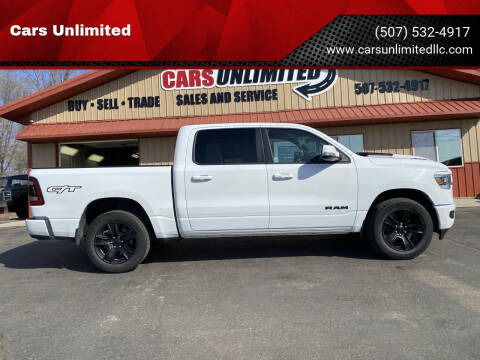 2022 RAM 1500 for sale at Cars Unlimited in Marshall MN