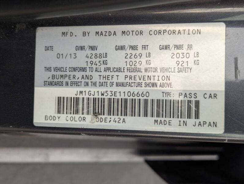 2014 Mazda MAZDA6 i Grand Touring