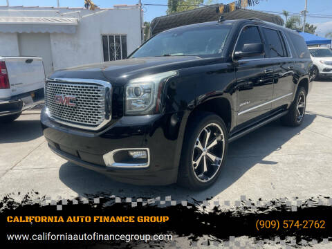 2015 GMC Yukon XL for sale at CALIFORNIA AUTO FINANCE GROUP in Fontana CA