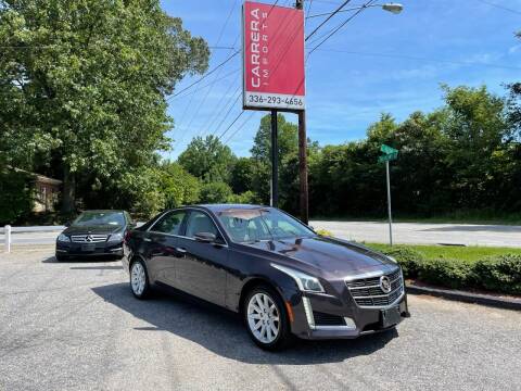 2014 Cadillac CTS for sale at CARRERA IMPORTS INC in Winston Salem NC