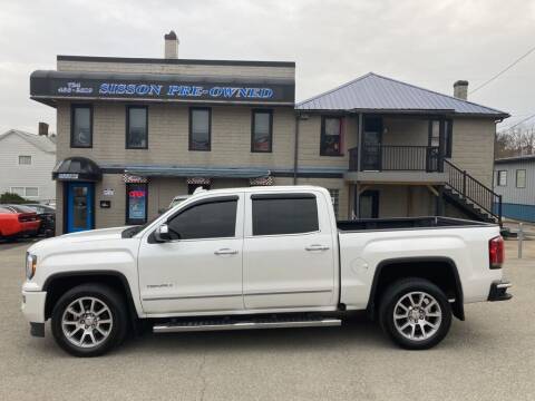 2018 GMC Sierra 1500 for sale at Sisson Pre-Owned in Uniontown PA
