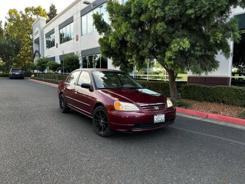 2002 Honda Civic for sale at HIGHWAY FETCH AUTO in Newark CA