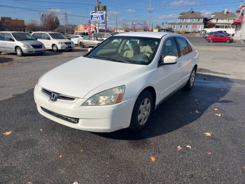 2005 Honda Accord for sale at 25TH STREET AUTO SALES in Easton PA