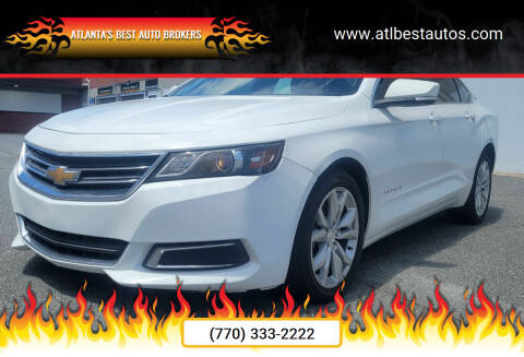 2017 Chevrolet Impala for sale at Atlanta's Best Auto Brokers in Marietta GA