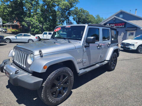 2016 Jeep Wrangler Unlimited for sale at Auto Point Motors, Inc. in Feeding Hills MA