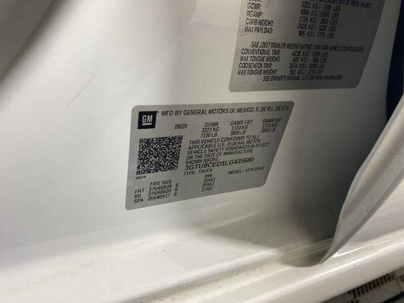 2020 GMC Sierra 1500