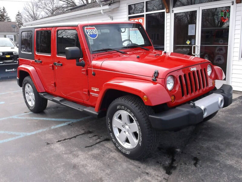 2010 Jeep Wrangler Unlimited for sale at Victorian City Car Port INC in Manistee MI