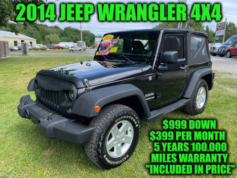 Jeep Wrangler For Sale in Rowley, MA - D&D Auto Sales, LLC