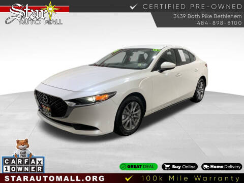 2021 Mazda Mazda3 Sedan for sale at STAR AUTO MALL 512 in Bethlehem PA