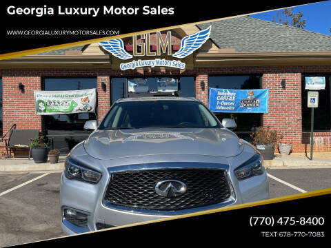 2020 Infiniti QX60 for sale at Georgia Luxury Motor Sales in Cumming GA