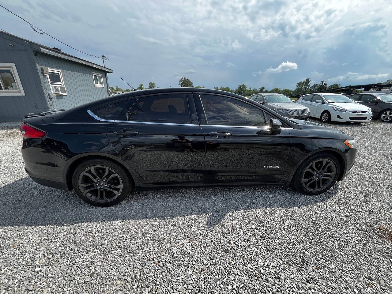 2018 Ford Fusion Hybrid for sale at Quartz Auto Sales in Indianapolis, IN