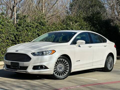 2013 Ford Fusion Hybrid for sale at Texas Select Autos LLC in Mckinney TX