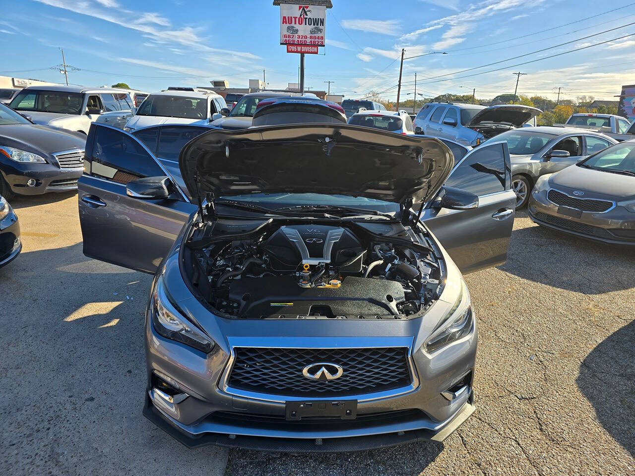 2018 INFINITI Q50 for sale at Mac Motors in Arlington, TX