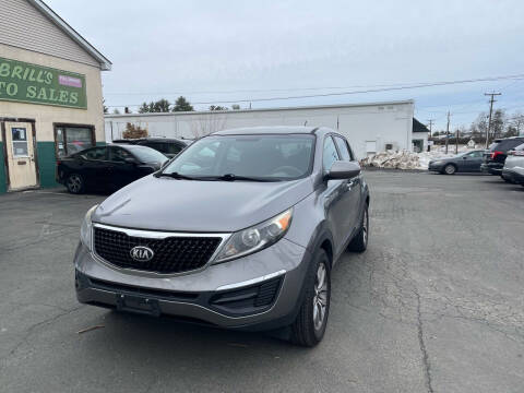 2016 Kia Sportage for sale at Brill's Auto Sales in Westfield MA