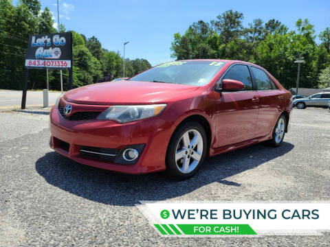 2013 Toyota Camry for sale at Let's Go Auto in Florence SC
