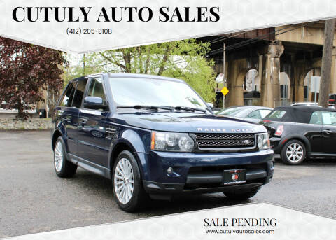2013 Land Rover Range Rover Sport for sale at Cutuly Auto Sales in Pittsburgh PA
