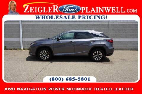 2021 Lexus RX 450h for sale at Zeigler Ford of Plainwell - Jeff Bishop in Plainwell MI