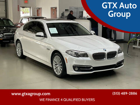 2016 BMW 5 Series for sale at GTX Auto Group in West Chester OH