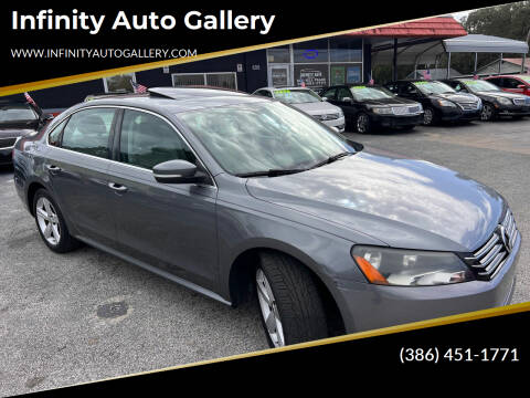 2013 Volkswagen Passat for sale at Infinity Auto Gallery in Daytona Beach FL