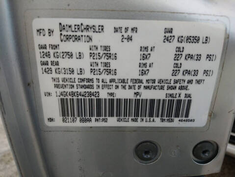 2004 Jeep Liberty Sport