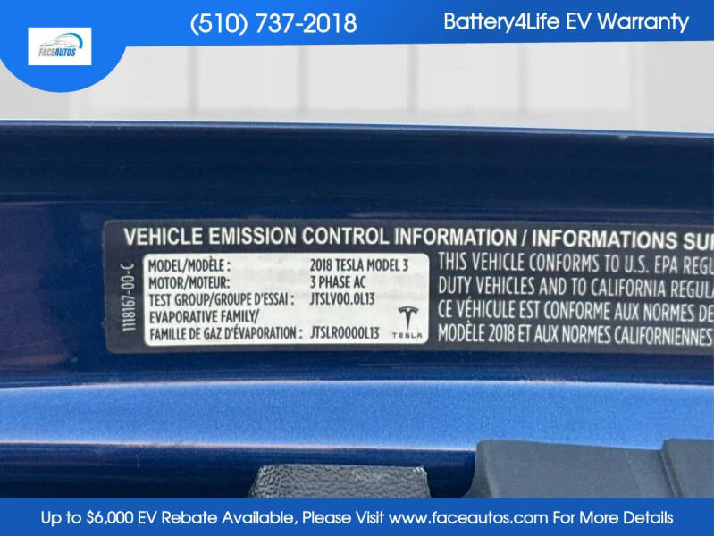 2018 Tesla Model 3
