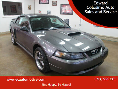 2003 Ford Mustang for sale at Edward Colosimo Auto Sales and Service in Evans City PA
