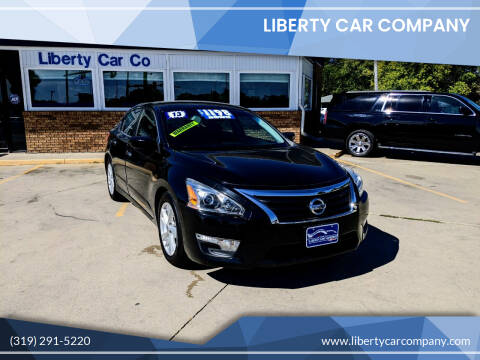 2013 Nissan Altima for sale at Liberty Car Company in Waterloo IA