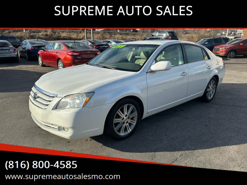 2007 Toyota Avalon for sale at SUPREME AUTO SALES in Grandview MO