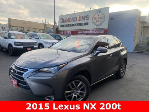2015 Lexus NX 200t for sale at Diamond Jim's West Allis in West Allis WI