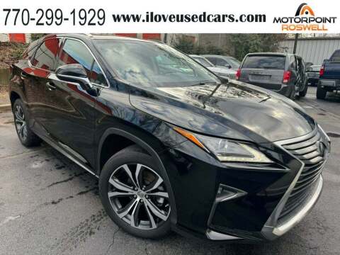 2017 Lexus RX 350 for sale at Motorpoint Roswell in Roswell GA