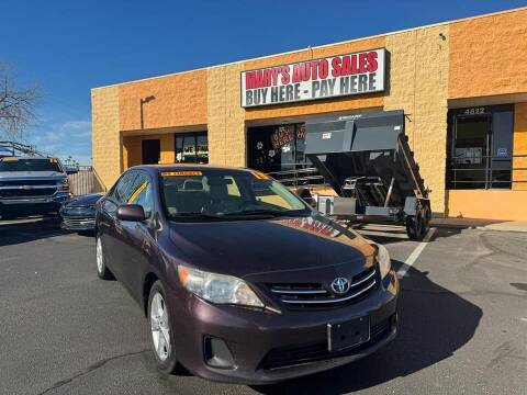 2013 Toyota Corolla for sale at Marys Auto Sales in Phoenix AZ