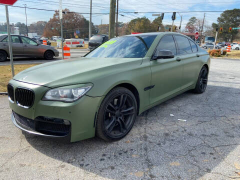 2015 BMW 7 Series for sale at Atlanta Fine Cars in Jonesboro GA