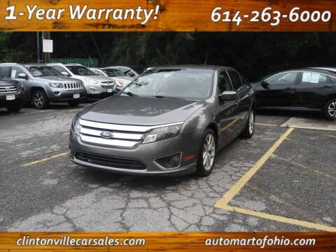 2010 Ford Fusion for sale at Clintonville Car Sales - AutoMart of Ohio in Columbus OH