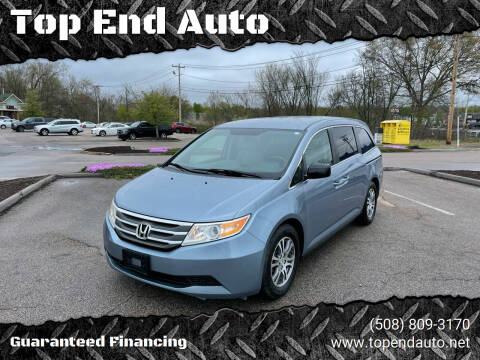 2012 Honda Odyssey for sale at Top End Auto in North Attleboro MA