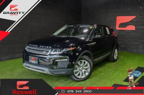 2018 Land Rover Range Rover Evoque for sale at Gravity Autos Roswell in Roswell GA