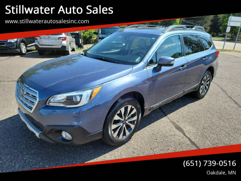 2017 Subaru Outback for sale at Stillwater Auto Sales in Oakdale MN
