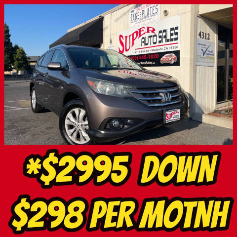 2014 Honda CR-V for sale at Super Auto Sales Modesto in Modesto, CA