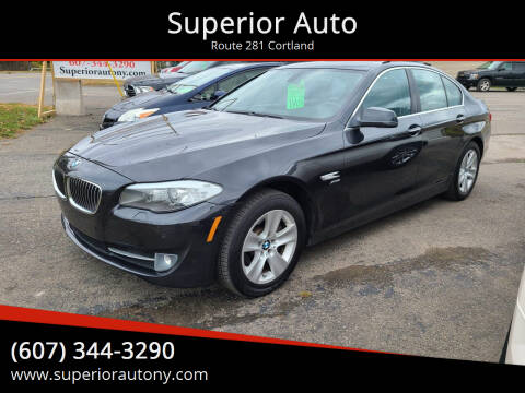 2012 BMW 5 Series for sale at Superior Auto in Cortland NY