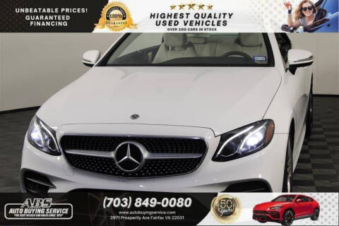 2018 Mercedes-Benz E-Class E 400