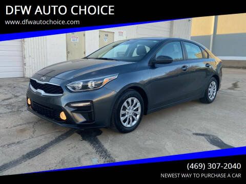 2020 Kia Forte for sale at DFW AUTO CHOICE in Dallas TX