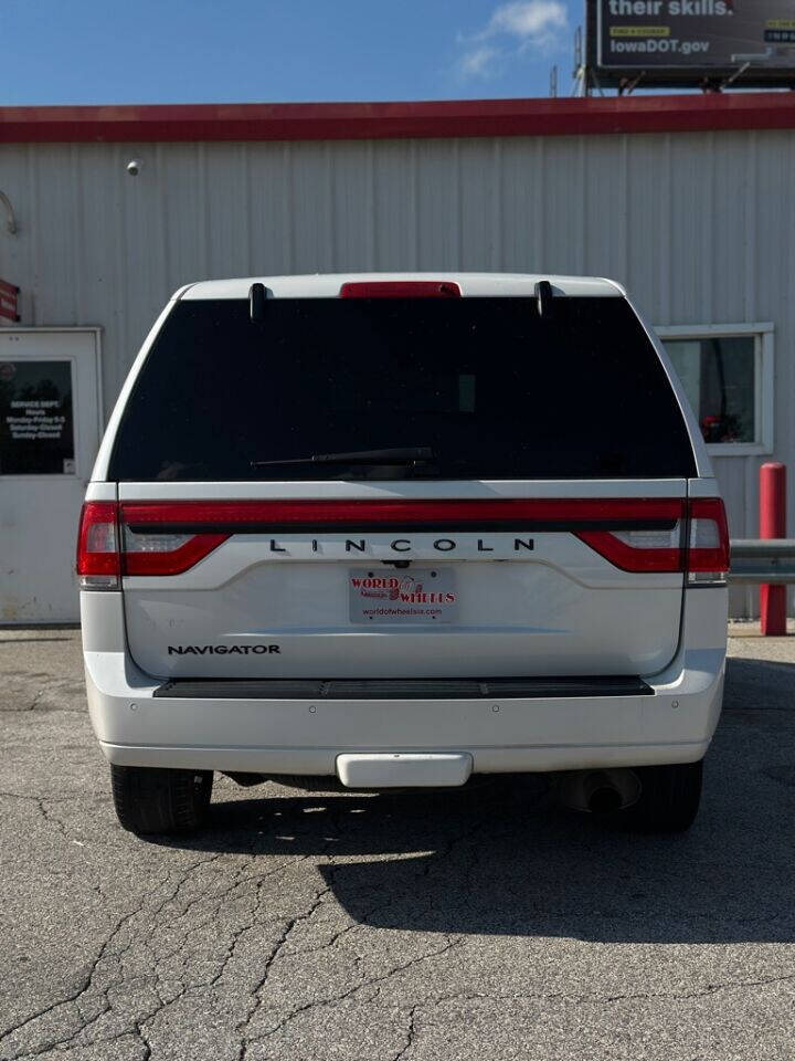 2017 Lincoln Navigator for sale at World of Wheels in Des Moines, IA