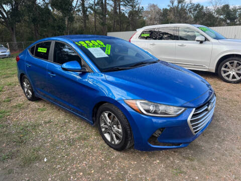 2018 Hyundai Elantra for sale at DION'S TRUCKS & CARS LLC in Alvin TX