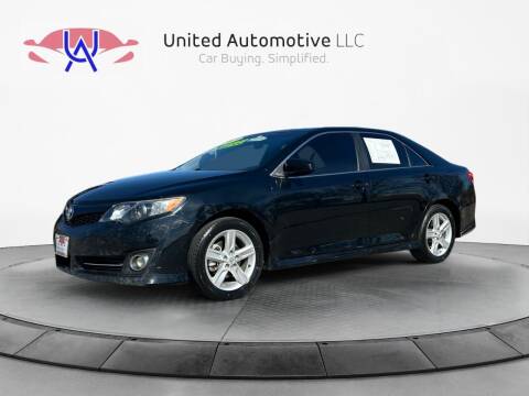 2013 Toyota Camry for sale at UNITED AUTOMOTIVE in Denver CO