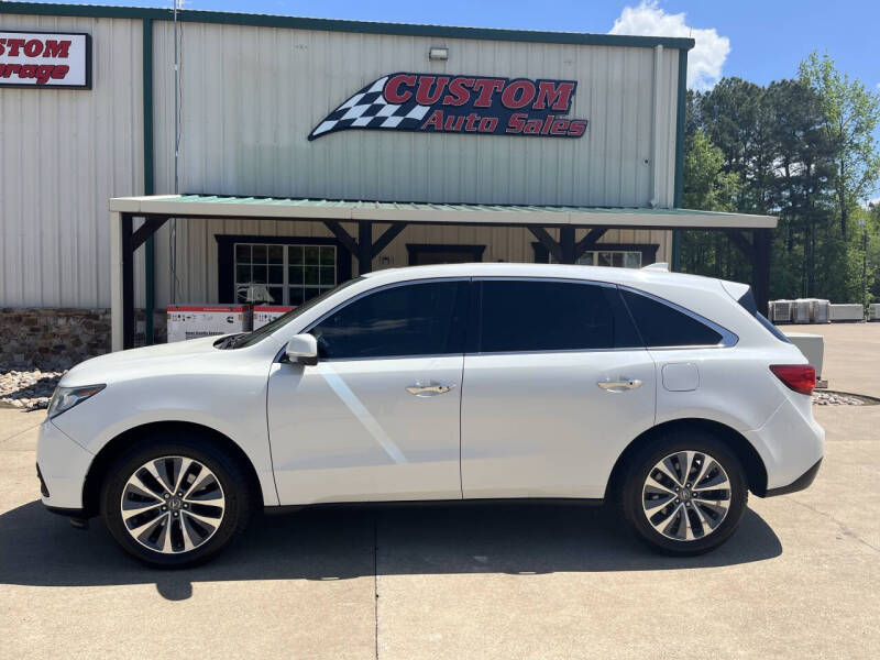 Used 2016 Acura MDX Technology Package with VIN 5FRYD3H44GB018480 for sale in Longview, TX