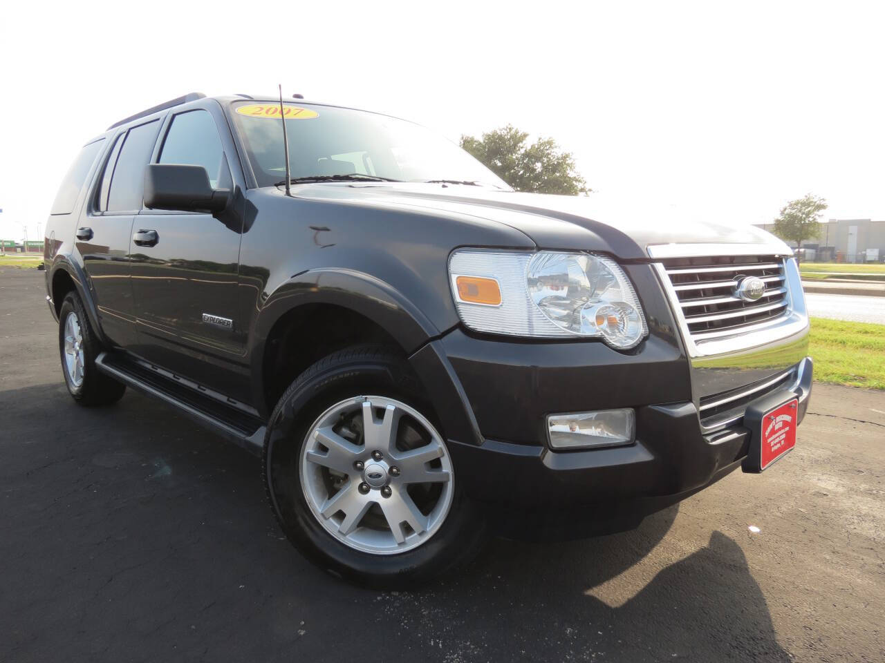 Black 2007 Ford Explorer XLT XLT 4dr SUV (V6) 2