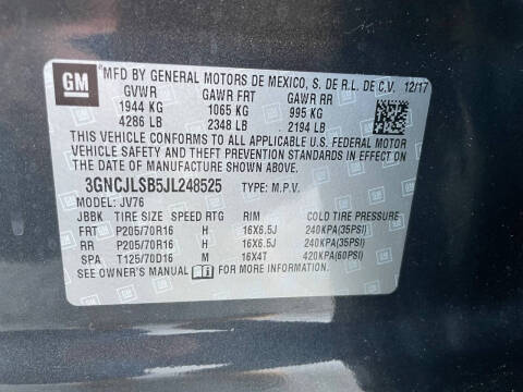 2018 Chevrolet Trax LT