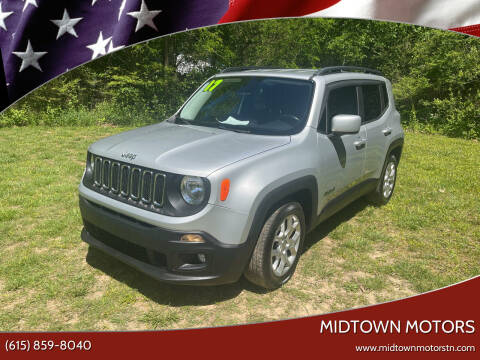 2017 Jeep Renegade for sale at Midtown Motors in Greenbrier TN
