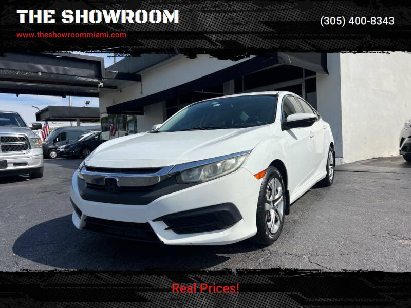 2016 Honda Civic for sale at THE SHOWROOM in Miami FL