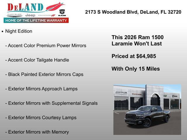 2026 RAM 1500 Laramie